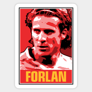 Forlan Sticker